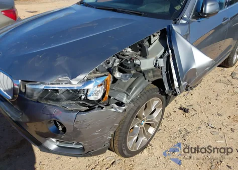 2016 BMW X3 xDrive28I из США, поврежденный, VIN 5UXWX9C57G0D82993